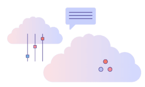 Cloud hosting graphic